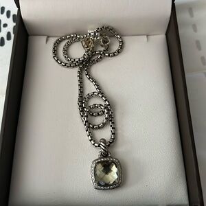 David Yurman Petit Albion Pendant necklace.